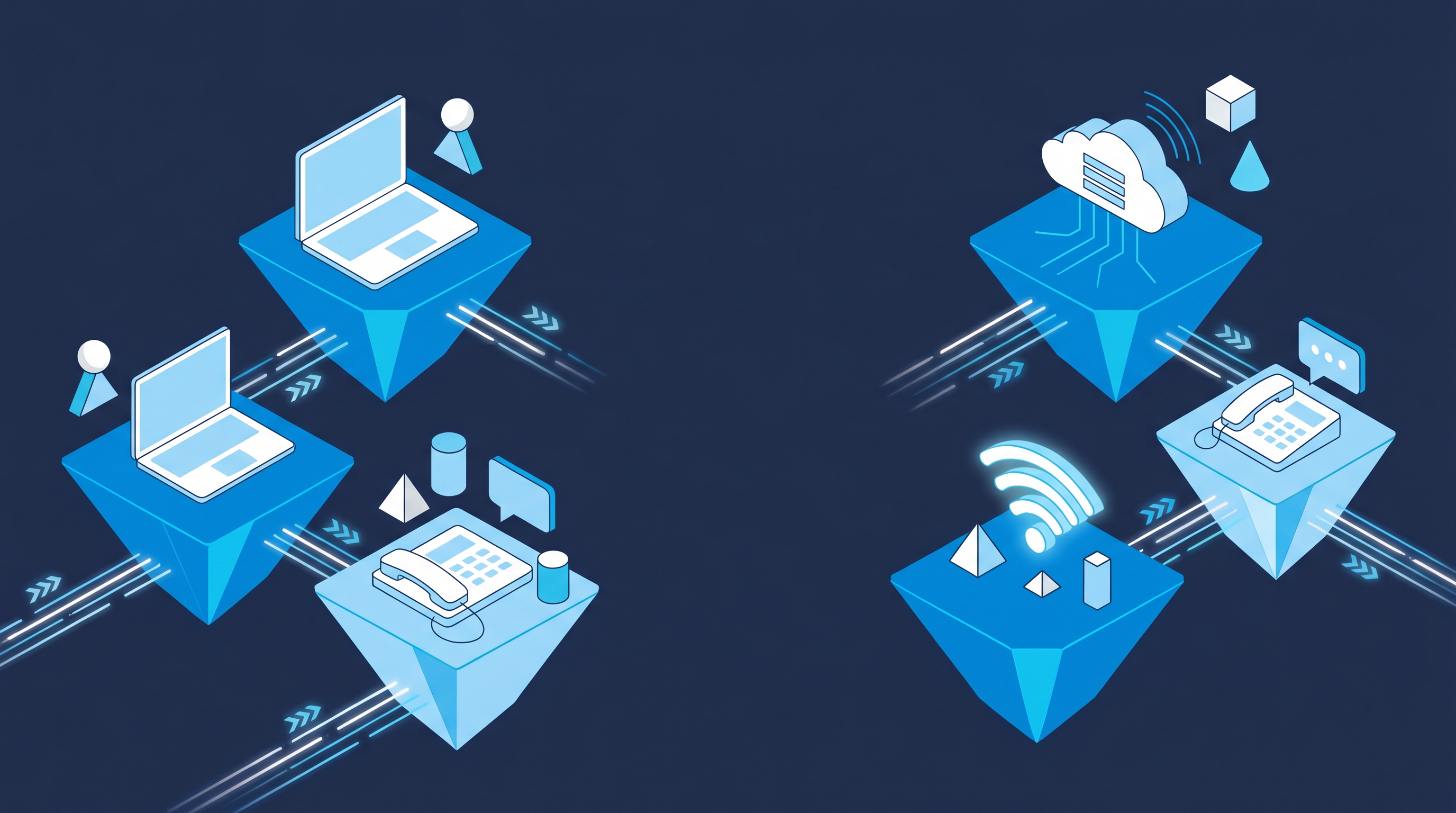 Team AV Information Technology — professionisti IT al lavoro